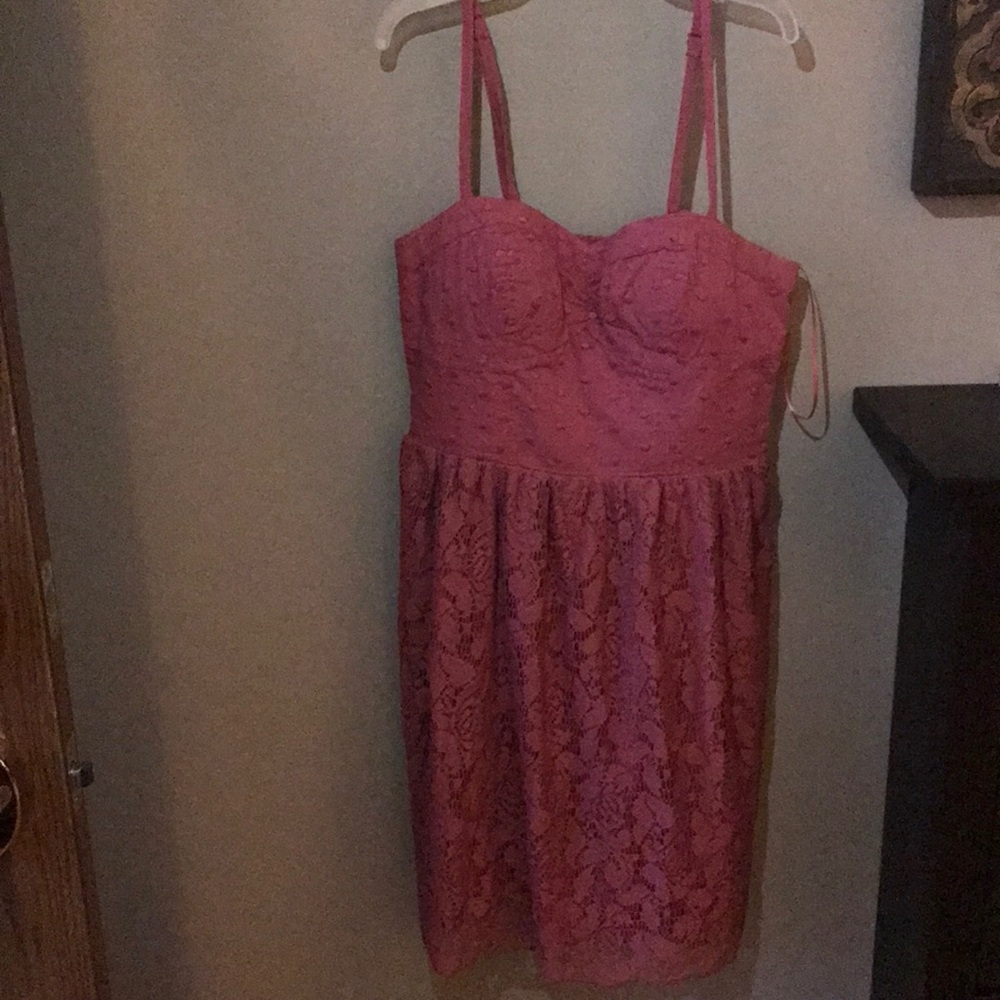 American Eagle coral dress